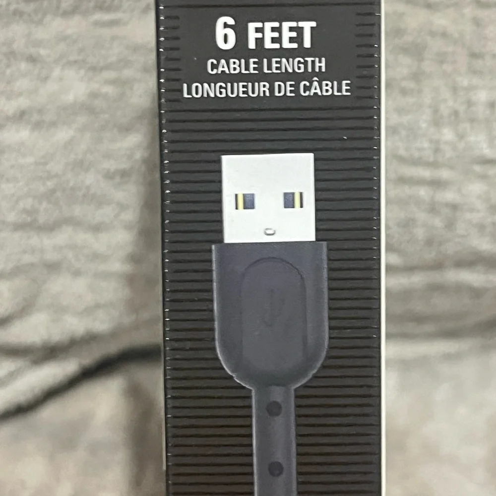 NIB Overtime Charging Cable Stand with Micro USB